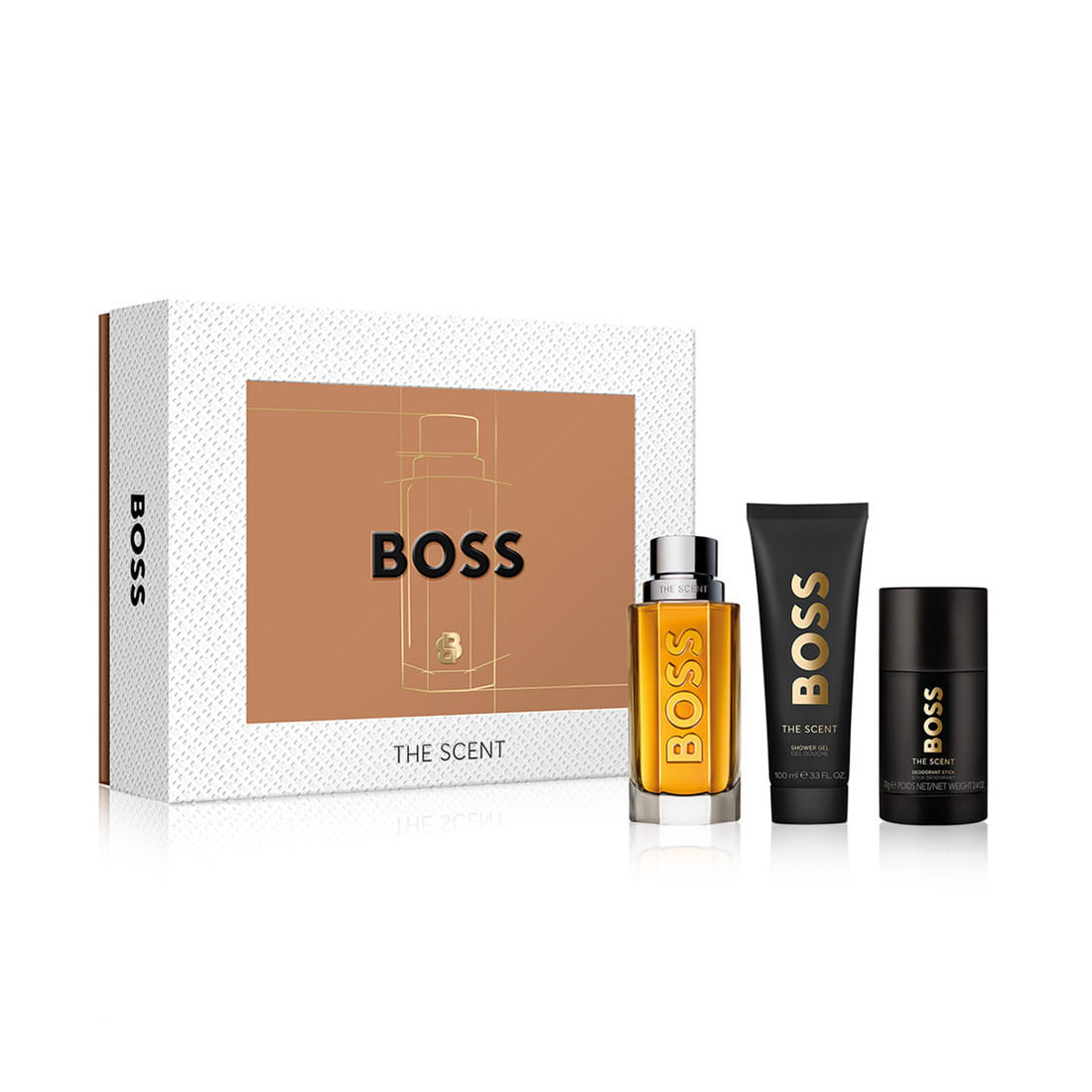 Imagen del kit Boss The Scent EDT 100 ml Set Set