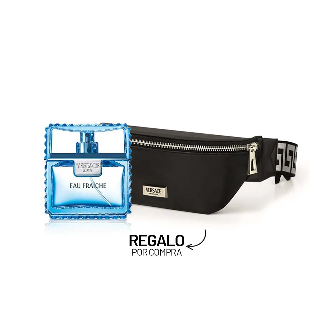 Imagen del kit Eau Fraîche EDT 50 ml + Riñonera Black KITG
